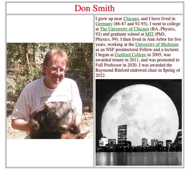 Don’s Excellent 1990s web page