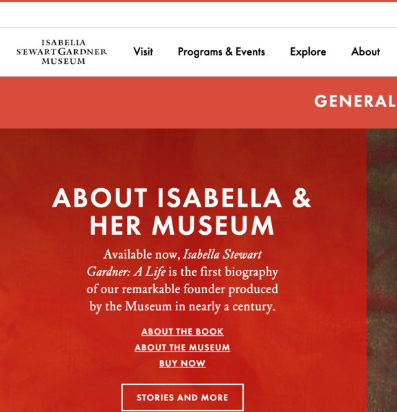 Isabella Stewart Gardiner Logo