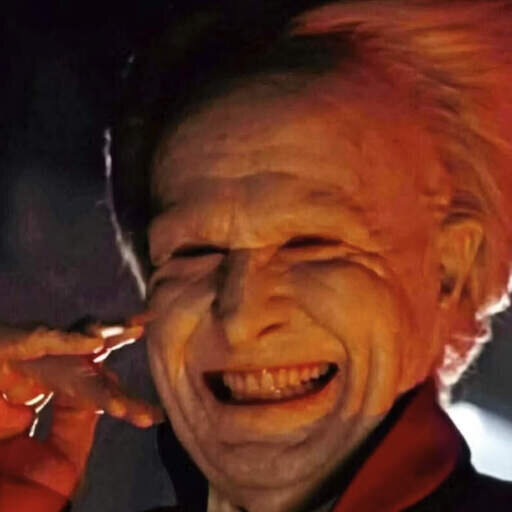 Gary Oldman as the elder Dracula in Bram Stokers Dracula film